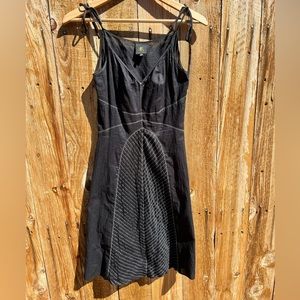 Black Tree Mini Dress XS